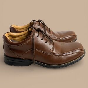 Dockers Men's Tan Leather Oxfords